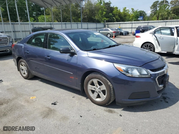 2015 Chevrolet Malibu LS with VIN 1G11B5SL9FF253917, listed as a Copart auction lot 53876175 with 172,959 mi miles and Clean Title. Bid and sale history available at carsss.com. Image 4.