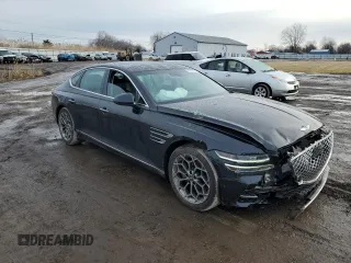 2021 Genesis G80 2.5T z VIN KMTGB4SC8MU078145, wystawiony jako Copart lot #47362105 z przebiegiem 45 642 mil mil oraz Szkoda całkowita • Salvage title. Historia ofert i sprzedaży dostępna na DreamBid. Obrazek 4.