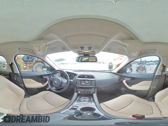 2017 Jaguar F-Pace 35t Premium with VIN SADCJ2BVXHA098074, listed as a Copart auction lot 45955405 with 132,337 mi miles and Salvage Title. Bid and sale history available at DreamBid. Image 13.