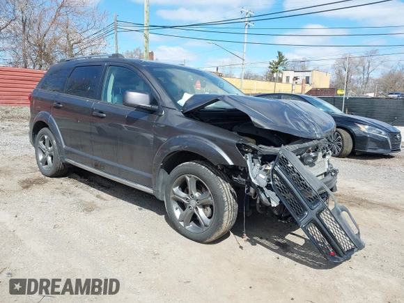 2017 Dodge Journey Crossroad Plus с VIN 3C4PDCGG9HT553915, выставлен на аукционе IAAI как лот 42047421 с пробегом 81 276 миль миль и . История ставок и продаж доступна на DreamBid. Изображение 1.
