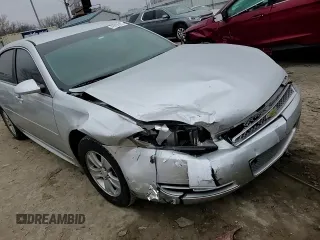 2015 Chevrolet Impala LS with VIN 2G1WA5E3XF1156723, listed as a Copart auction lot 44007025 with 99,349 mi miles and Salvage title. Bid and sale history available at DreamBid. Image 10.