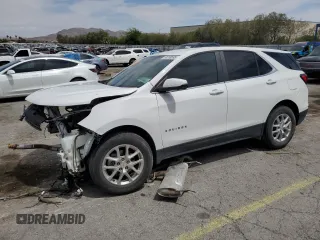 2023 Chevrolet Equinox LT with VIN 3GNAXKEG7PL114695, listed as a Copart auction lot 58258595 with Not provided miles and Salvage title. Bid and sale history available at DreamBid. Image 1.