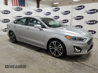 2020 Ford Fusion Titanium with VIN 3FA6P0K93LR193398, listed as a Copart auction lot 54549335 with 117,785 mi miles and Clean title. Bid and sale history available at DreamBid. Image 4.