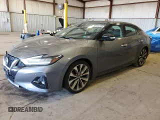 2020 Nissan Maxima Platinum with VIN 1N4AA6FV4LC385580, listed as a Copart auction lot 50486355 with 49,450 mi miles and Salvage Title. Bid and sale history available at DreamBid. Image 1.