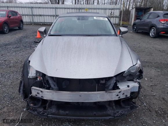 2016 Lexus IS 300 with VIN JTHCM1D2XG5003373, listed as a Copart auction lot 49451165 with NaN miles and Salvage Title. Bid and sale history available at carsss.com. Image 5.