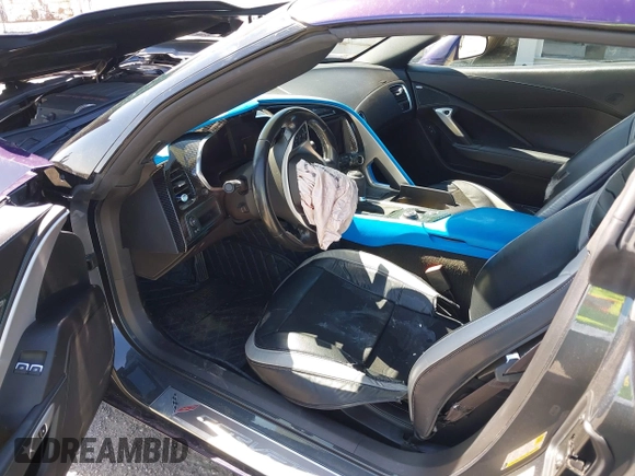 2017 Chevrolet Corvette 1LT with VIN 1G1YB2D79H5123853, listed as a IAAI auction lot 42311996 with 66,812 mi miles and . Bid and sale history available at DreamBid. Image 8.