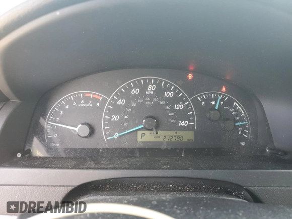 2012 Toyota Camry L with VIN 4T4BF1FK5CR184209, listed as a Copart auction lot 52030035 with 212,790 mi miles and Salvage Title. Bid and sale history available at carsss.com. Image 9.