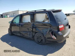 2006 Honda Odyssey EX-L with VIN 5FNRL38776B087245, listed as a Copart auction lot 53725265 with 0 mi miles and Salvage Title. Bid and sale history available at carsss.com. Image 2.