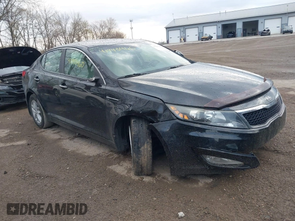 2012 Kia Optima LX with VIN 5XXGM4A72CG038323, listed as a IAAI auction lot 41943460 with 209,668 mi miles and . Bid and sale history available at carsss.com. Image 1.