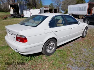 2003 BMW 5 Series 530iA with VIN WBADT63453CK37707, listed as a IAAI auction lot 41897124 with 1 mi miles. Bid and sale history available at carsss.com. Image 4.