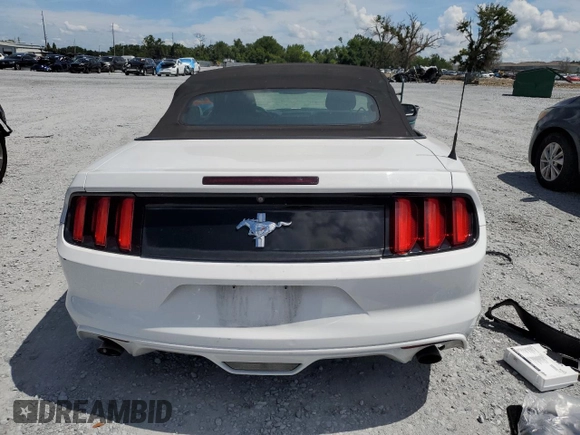 2015 Ford Mustang V6 with VIN 1FATP8EM5F5399184, listed as a Copart auction lot 59179375 with 99,374 mi miles and Salvage title. Bid and sale history available at DreamBid. Image 6.