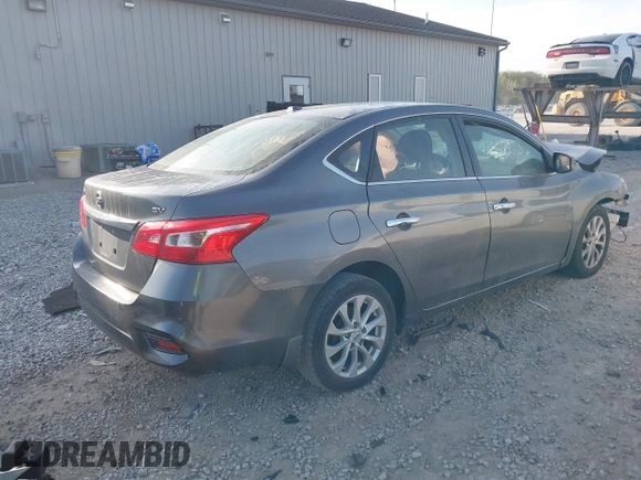 2019 Nissan Sentra SV with VIN 3N1AB7AP3KL609109, listed as a IAAI auction lot 42064433 with 100,431 mi miles and . Bid and sale history available at DreamBid. Image 4.