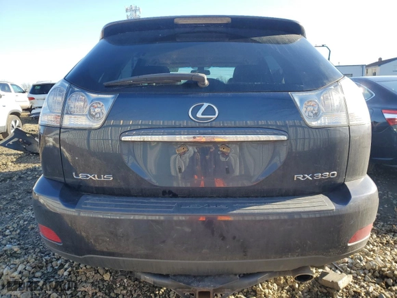 2005 Lexus RX 330 with VIN 2T2HA31U05C081125, listed as a Copart auction lot 45196925 with 206,883 mi miles and Salvage Title. Bid and sale history available at carsss.com. Image 6.