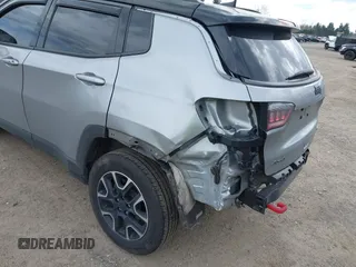 2020 Jeep Compass Trailhawk with VIN 3C4NJDDB1LT184538, listed as a IAAI auction lot 41884991 with 131,166 mi miles and . Bid and sale history available at carsss.com. Image 6.