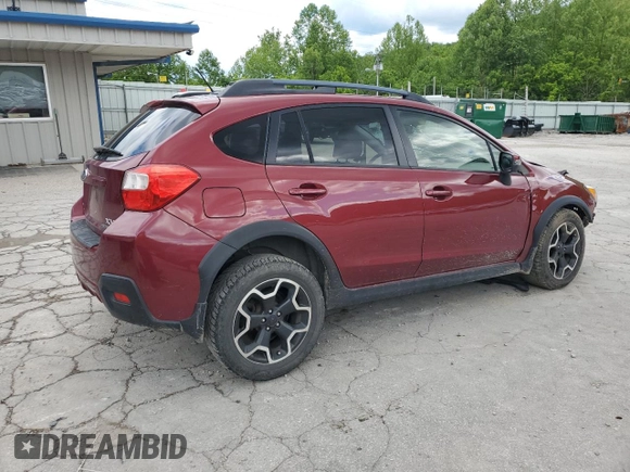 2015 Subaru Crosstrek Limited with VIN JF2GPASC6F8236168, listed as a Copart auction lot 57773845 with 91,054 mi miles and Salvage title. Bid and sale history available at DreamBid. Image 3.