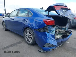 2019 Kia Forte S with VIN 3KPF34AD2KE017208, listed as a IAAI auction lot 42127090 with 83,466 mi miles and . Bid and sale history available at carsss.com. Image 3.