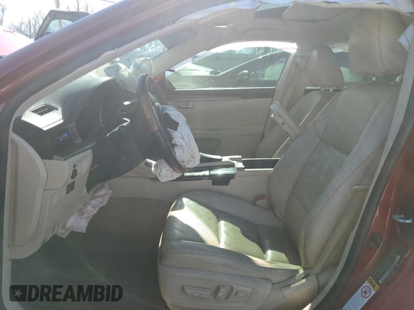 2013 Lexus ES 300h Hybrid with VIN JTHBW1GG6D2023419, listed as a Copart auction lot 47447185 with 0 mi miles and Salvage Title. Bid and sale history available at carsss.com. Image 7.