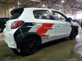 2023 Mitsubishi Mirage Black Edition with VIN ML32AWHJ3PH006444, listed as a Copart auction lot 42985065 with 15,858 mi miles and Clean title. Bid and sale history available at DreamBid. Image 3.