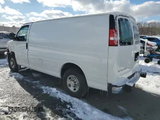 2019 Chevrolet Express Cargo with VIN 1GCWGAFG4K1234090, listed as a Copart auction lot 59241115 with 142,307 mi miles and Salvage title. Bid and sale history available at DreamBid. Image 2.