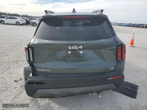 2023 Kia Sorento X-Line S with VIN 5XYRLDLC0PG222683, listed as a Copart auction lot 87428074 with 0 mi miles and Non Repairable. Bid and sale history available at carsss.com. Image 6.
