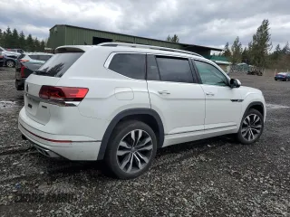 2022 Volkswagen Atlas SEL Premium R-Line with VIN 1V2FR2CA2NC519295, listed as a Copart auction lot 48591095 with 38,002 mi miles and Salvage title. Bid and sale history available at DreamBid. Image 3.