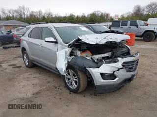 2016 Chevrolet Equinox LT z VIN 2GNALCEK7G1182339, wystawiony jako IAAI lot #41996974 z przebiegiem 99 370 mil mil oraz . Historia ofert i sprzedaży dostępna na DreamBid. Obrazek 1.