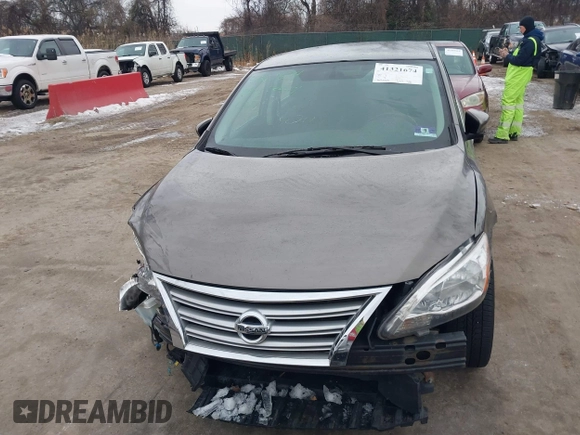2015 Nissan Sentra SR with VIN 3N1AB7AP8FL638384, listed as a IAAI auction lot 41321674 with 104,023 mi miles and . Bid and sale history available at DreamBid. Image 13.