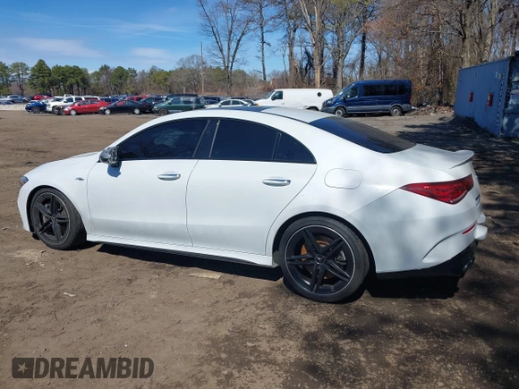 2021 Mercedes-Benz CLA 45 AMG with VIN W1K5J5DB2MN197909, listed as a IAAI auction lot 41889627 with 41,181 mi miles and . Bid and sale history available at DreamBid. Image 14.