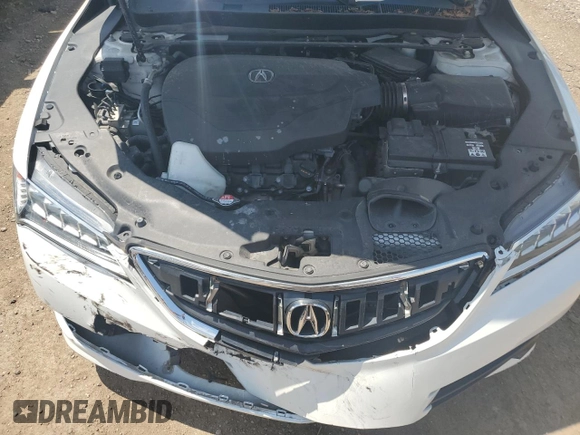 2015 Acura TLX Technology with VIN 19UUB2F54FA005541, listed as a Copart auction lot 62336535 with 89,327 mi miles and Salvage title. Bid and sale history available at DreamBid. Image 11.