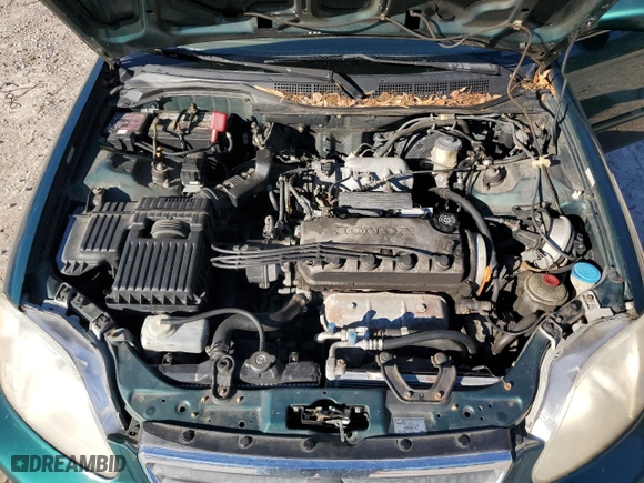 2000 Honda Civic EX with VIN 1HGEJ8645YL051310, listed as a Copart auction lot 41648885 with 107,517 mi miles and Salvage Title. Bid and sale history available at carsss.com. Image 12.