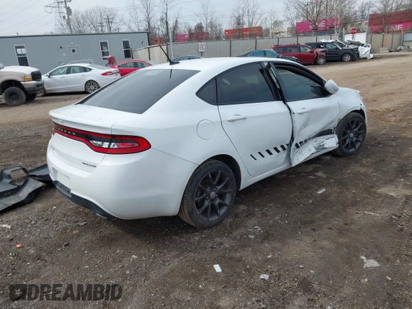 2016 Dodge Dart SXT z VIN 1C3CDFBB6GD517930, wystawiony jako IAAI lot #41816207 z przebiegiem 87 153 mil mil oraz . Historia ofert i sprzedaży dostępna na DreamBid. Obrazek 4.