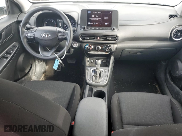 2023 Hyundai Kona SEL with VIN KM8K6CAB3PU058949, listed as a Copart auction lot 50837205 with 15,392 mi miles and Salvage Title. Bid and sale history available at carsss.com. Image 8.