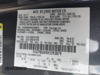 2017 Ford Mustang EcoBoost Premium с VIN 1FATP8UH4H5293879, выставлен на аукционе IAAI как лот 42717470 с пробегом 101 070 миль миль и . История ставок и продаж доступна на DreamBid. Изображение 9.