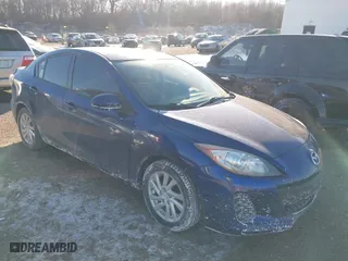 2012 Mazda Mazda3 i Touring with VIN JM1BL1VF4C1503127, listed as a IAAI auction lot 41423541 with 62,806 mi miles. Bid and sale history available at carsss.com. Image 1.