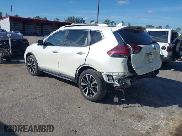 2019 Nissan Rogue SL with VIN 5N1AT2MT6KC814694, listed as a IAAI auction lot 38828631 with 46,019 mi miles and . Bid and sale history available at DreamBid. Image 3.