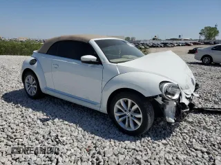 2015 Volkswagen Beetle with VIN 3VW5A7AT5FM818525, listed as a Copart auction lot 48745635 with Not Provided miles and Salvage Title. Bid and sale history available at DreamBid. Image 4.