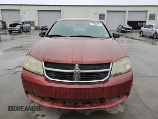2008 Dodge Avenger SXT with VIN 1B3LC56K28N160830, listed as a Copart auction lot 43906045 with 278,700 mi miles and Salvage Title. Bid and sale history available at carsss.com. Image 5.