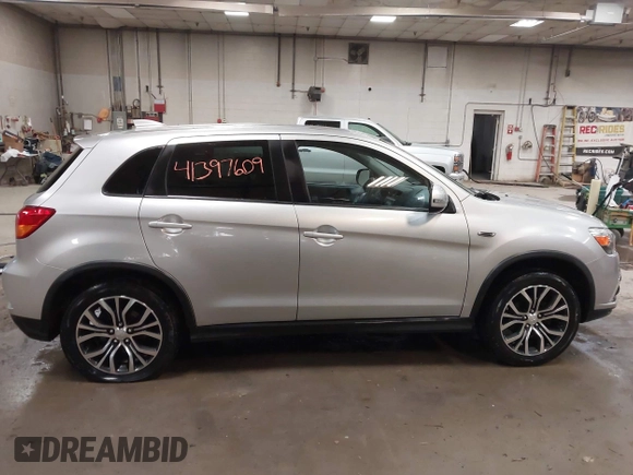 2018 Mitsubishi Outlander Sport ES 2.0 with VIN JA4AR3AU1JU020890, listed as a IAAI auction lot 41397609 with 90,962 mi miles. Bid and sale history available at carsss.com. Image 14.