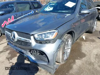 2020 Mercedes-Benz GLC with VIN WDC0G8EB3LF695087, listed as a IAAI auction lot 41588957 with 53,355 mi miles. Bid and sale history available at carsss.com. Image 6.