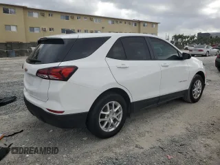 2024 Chevrolet Equinox LS with VIN 3GNAXHEG9RL232818, listed as a Copart auction lot 52411955 with Not Provided miles and Non Repairable. Bid and sale history available at DreamBid. Image 3.