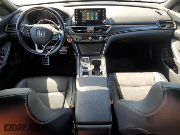 2019 Honda Accord Sport with VIN 1HGCV2F31KA006187, listed as a Copart auction lot 57323625 with 108,562 mi miles and Salvage title. Bid and sale history available at DreamBid. Image 8.