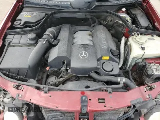 2001 Mercedes-Benz CLK 320 with VIN WDBLK65G41T073354, listed as a Copart auction lot 46862764 with 117,290 mi miles and Non Repairable. Bid and sale history available at DreamBid. Image 11.