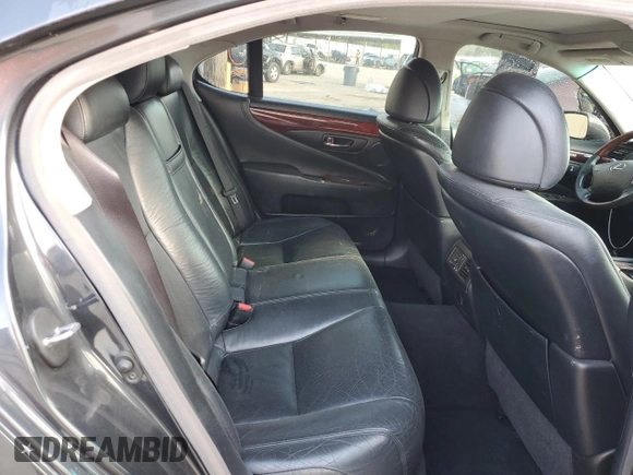 2010 Lexus LS 460 with VIN JTHBL5EF7A5101341, listed as a Copart auction lot 52371455 with 209,048 mi miles and Salvage Title. Bid and sale history available at carsss.com. Image 10.