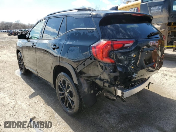 2020 GMC Terrain SLT with VIN 3GKALVEVXLL289039, listed as a Copart auction lot 50085445 with 85,910 mi miles and Salvage Title. Bid and sale history available at carsss.com. Image 2.