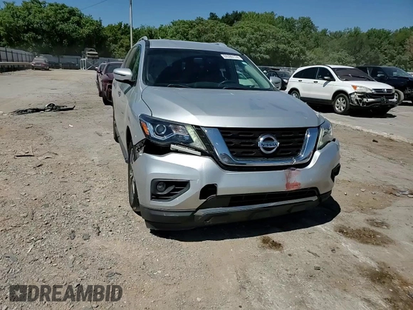 2017 Nissan Pathfinder Platinum with VIN 5N1DR2MN4HC652716, listed as a Copart auction lot 77750494 with 91,750 mi miles and Salvage Title. Bid and sale history available at carsss.com. Image 12.