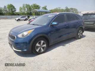 2018 Kia Niro LX with VIN KNDCB3LC3J5128493, listed as a Copart auction lot 53924165 with 134,157 mi miles and Clean Title. Bid and sale history available at carsss.com. Image 1.