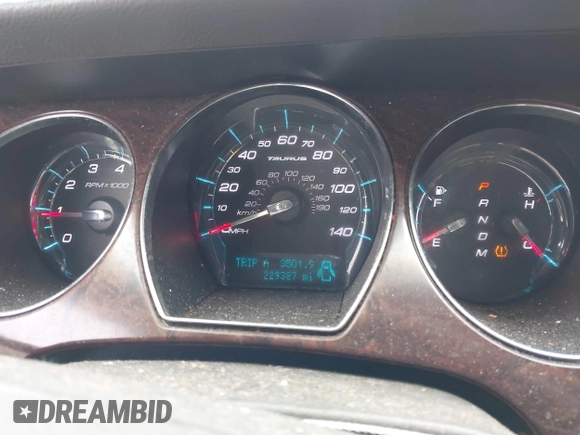 2012 Ford Taurus SEL with VIN 1FAHP2EW0CG108336, listed as a IAAI auction lot 41801077 with 229,387 mi miles and . Bid and sale history available at DreamBid. Image 7.