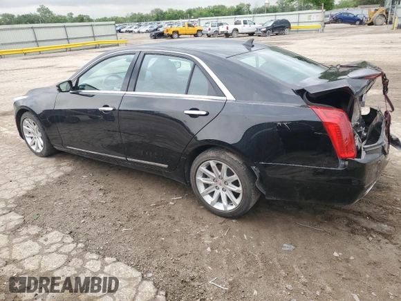2014 Cadillac CTS Luxury AWD with VIN 1G6AX5S35E0190361, listed as a Copart auction lot 54497655 with 32,664 mi miles and Salvage title. Bid and sale history available at DreamBid. Image 2.