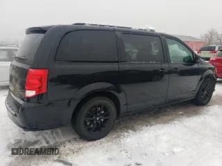 2020 Dodge Grand Caravan GT with VIN 2C4RDGEG5LR186039, listed as a Copart auction lot 43476965 with 98,341 mi miles and Salvage Title. Bid and sale history available at DreamBid. Image 3.