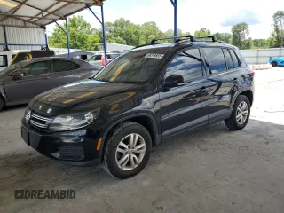 2016 Volkswagen Tiguan R-Line with VIN WVGAV7AX2GW580915, listed as a Copart auction lot 66318655 with 135,560 mi miles and Clean title. Bid and sale history available at DreamBid. Image 1.